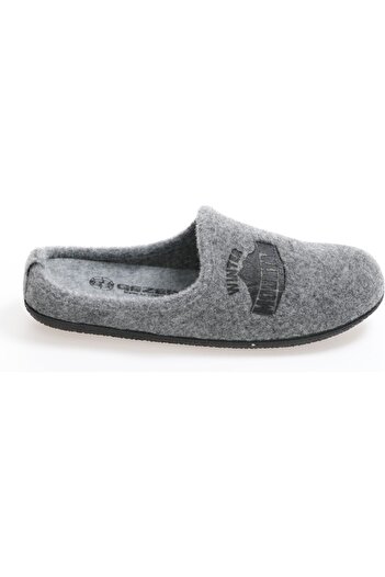 GEZER Winter Men's Gondola Slippers Removable Sole