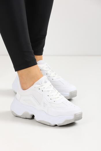 en7 Women's White Sneakers 0141