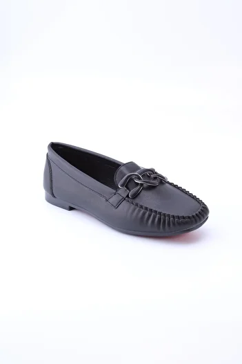 en7 Black Women's Şengül Ince Ballerinas 100-08
