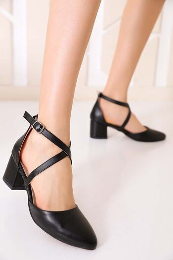 en7 Black Women's Classic Heeled Shoes 2670