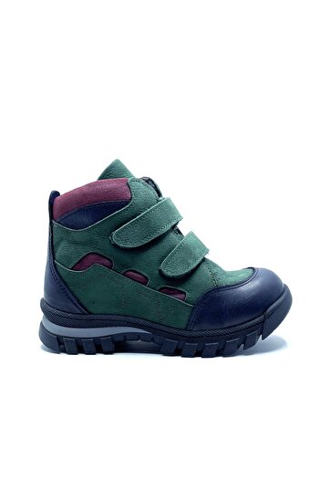 Perlina Boy's Leather and Orthopedic Winter Boots