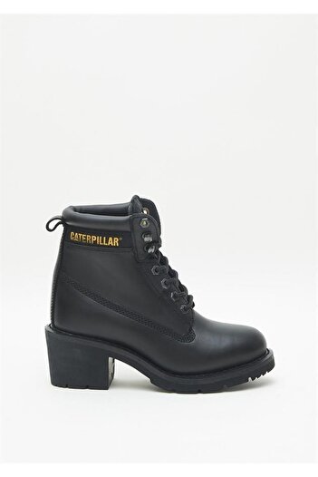 Caterpillar Ottawa Black Deri Kadın Bot