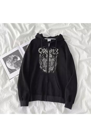 DENİKK Harajuku Carnifex Unisex Капюшон