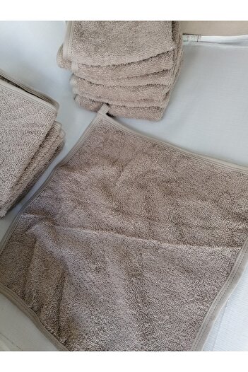 MEŞELİ TEKSTİL 12 Pieces Multi-Purpose Kitchen Hand Drying Dust Cloth Towels 30x30 Cm