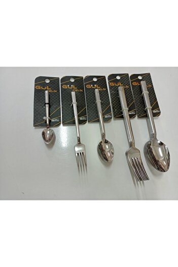 Gül Steel 30 Piece Spoon Set