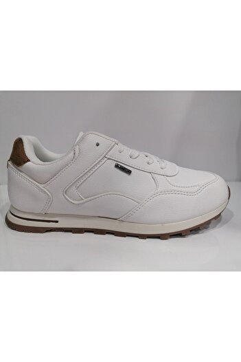 Kinetix Alejo White Tan Women's Sneaker