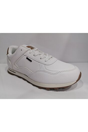 Kinetix Alejo White Tan Women's Sneaker