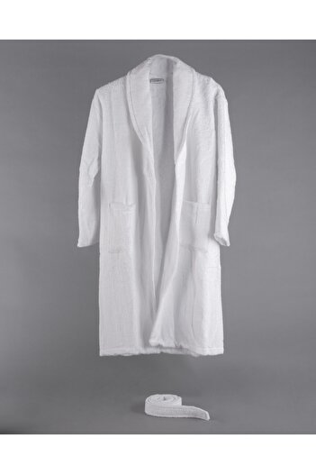 Otelonia Hotel Series 100% Cotton Boucle Hotel Bathrobe 100% Cotton