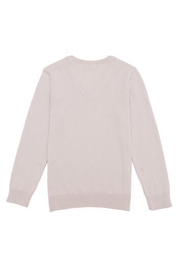 U.S. Polo Assn. Pulover de fetiță bej 5002935467