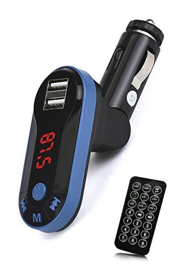 Beatitude Universal Müzik Çalar Fm Transmitter Araç Çakmaklık Şarj Bluetooth Müzik Kiti