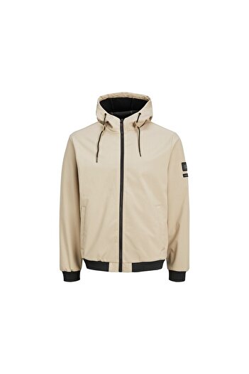 Jack & Jones Jack Jones Waffle Jacket Noos Women's Casual Jacket 12215818 -Moon-Beam Cream