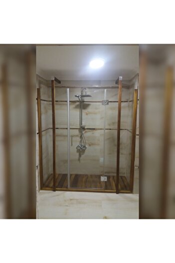OBERS Iroko Duş Izgarası 50x50cm Ağaç Izgara Ağaç Duş Teknesi Deck Izgara Tik Izgara