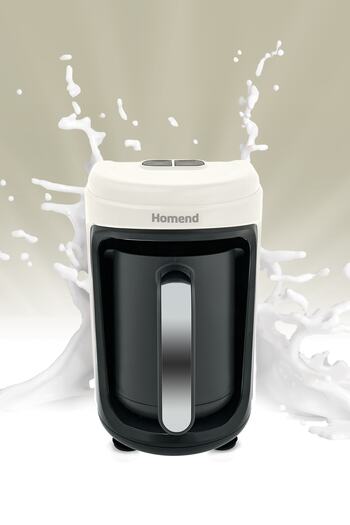 HOMEND Pottoman Milk In 1874h Turkish Coffee Machine with Milk Cream Metal 700.01.01.0366