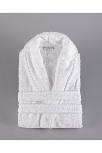 Otelonia Hotel Series 100% Cotton Boucle Hotel Bathrobe 100% Cotton