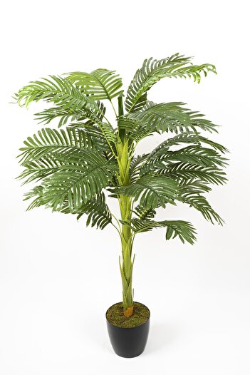 YAPAY ÇİÇEKÇİNİZ 130 Cm Yapay Areka Ağacı 22 Dallı