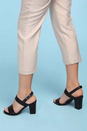 Gondol Women's Genuine Leather Classic Daily Comfortable Heeled Shoes