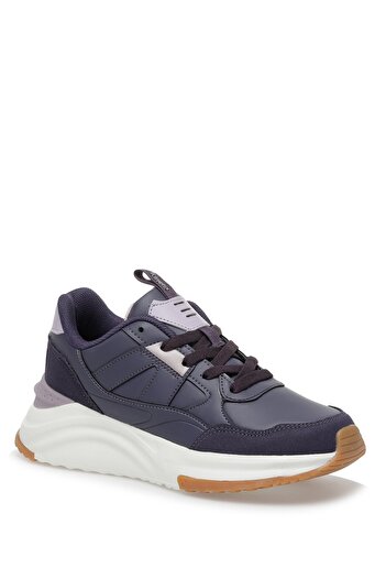 Kinetix Purple Rosalın Pu Women's Sneakers - Pack of 2