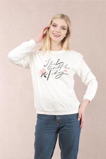 ESPİNA Women's Printed Sweatshirt