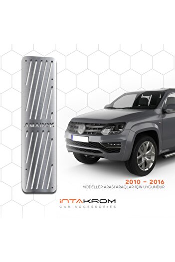 İntachrom Volkswagen Amarok Krom Ayak Dinlendirme Pedalı - 2010 - 2016