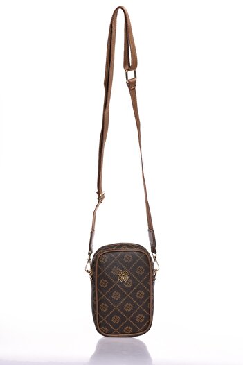 Fossil Brown Women's Shoulder Bag 05FS22K402