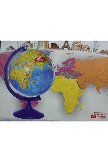 Artı Dünya Küresi 30 Cm Işıklı Siyasi Küre