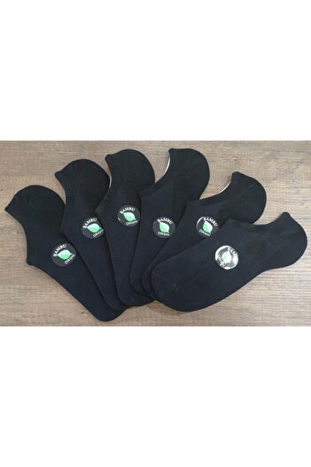 Leement socks Унисекс 6 чифта бамбукови безшевни невидими чорапи за маратонки