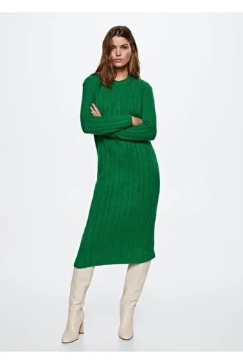 MANGO Woman Rochie midi elastică