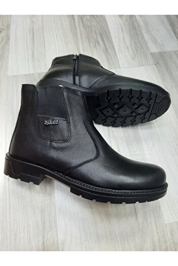 Adel Our New Season Furry Genuine Leather Boots