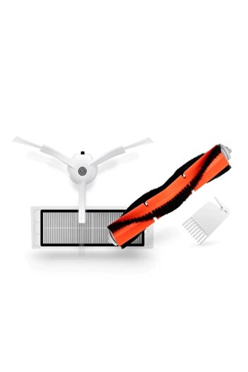 Popüler Xiaomi Mi Robot 1s (sdjqr02rr) - Σετ 4 τεμαχίων συμβατό ανταλλακτικό φίλτρο και βούρτσα
