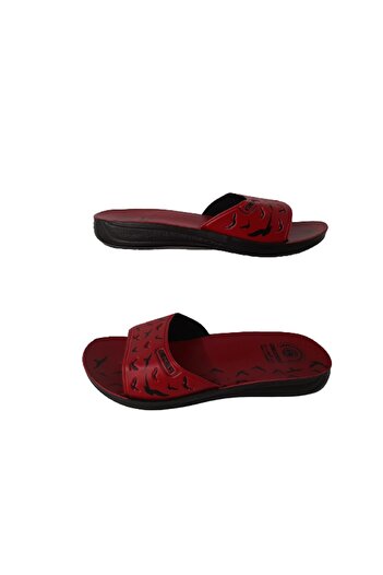 GEZER Navy Blue-red Women's Daily Slippers