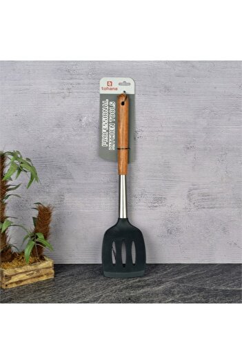 Tohana Wooden Handle Silicone Spatula
