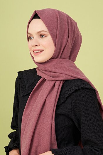 Madame Polo Stoned Cotton Shawl - Blueberry