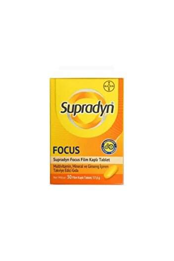 Supradyn Focus 30 Tablet - Comfortable Design