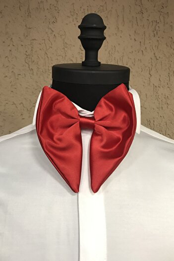 Quesste Accessory Red Men's Big Bow Tie