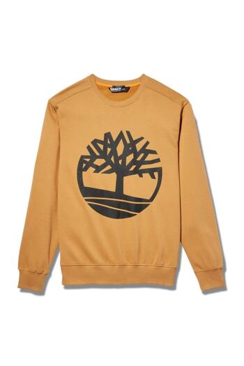 Timberland Ανδρικό φούτερ YC CORE TREE LOGO CREW WHATHER Mustard 101096676