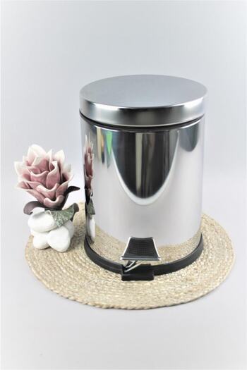 evmodan Cooker 5 Lt Steel Trash Can Ep006