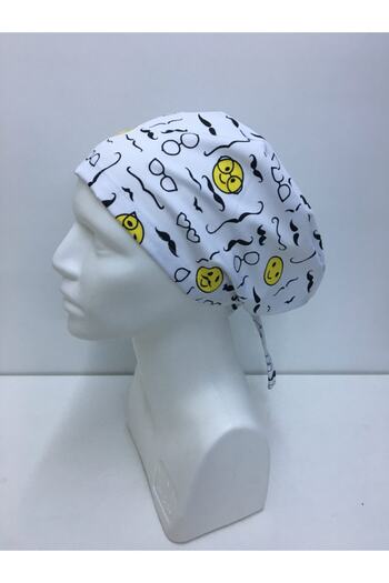 ADALILAR İŞ ELBİSELERİ Doctor Nurse Surgical Bonnet Hat Hospital Bone Work Bandana