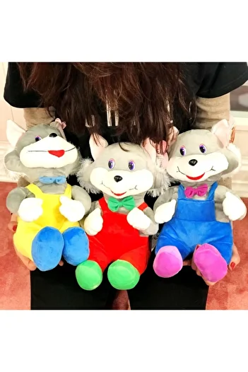 Kızılkaya Oyuncak Fox Plush Toy with Bow Tie