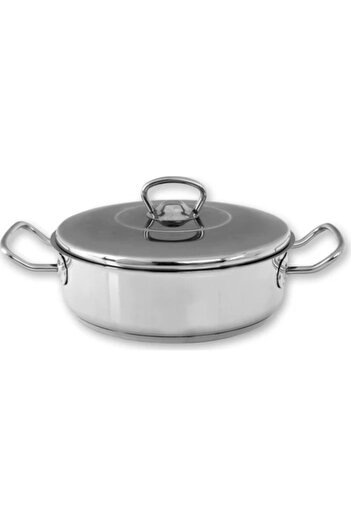 Özkent Çamlıca Flattered 18 Cm Steel Pot 1.4 Lt Çamlıca