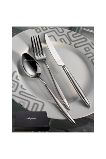 Aryıldız Elegant Prestige Matte 89 Piece Cutlery Set