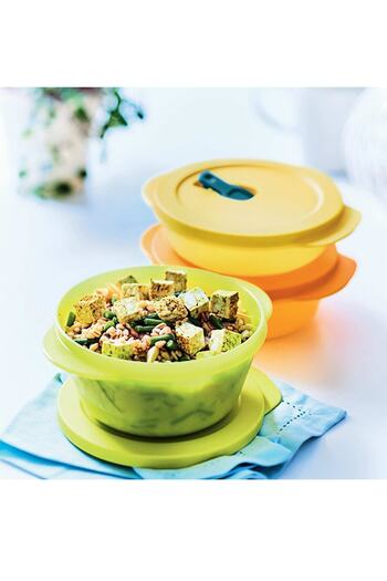 Tupperware Micro Containers 3 ( 800ml / 600ml / 400ml )