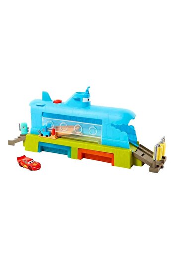 mattel Disney Ve Pixar Araba Oyuncakları Araba Yıkama Oyun Seti Renk Değiştiren Araç Hgv70
