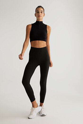 DeFacto Fit Printed Waist Wrap Tights