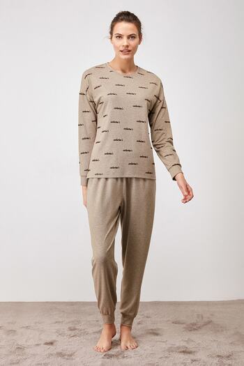 Catherine's Soft Textured Pajama Set
