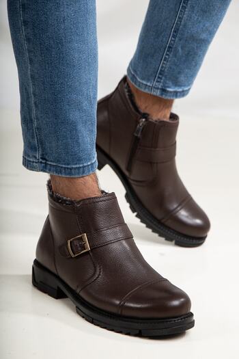 Yağlıoğlu Kundura Yağlıoğlu Γνήσιο δέρμα 5010 Daily Shearling Cold Proof Thermal Boots