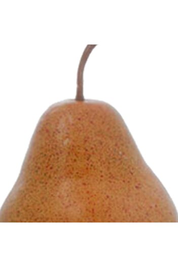 Euro Flora Artificial Fruit Pear 7X12 Cm. Red