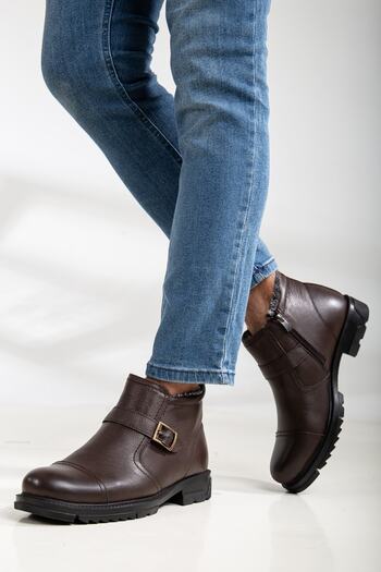 Yağlıoğlu Kundura Yağlıoğlu Γνήσιο δέρμα 5010 Daily Shearling Cold Proof Thermal Boots