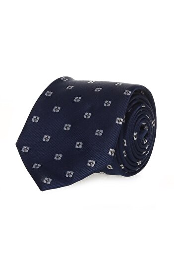 ALTINYILDIZ CLASSICS Γκρι - Ανδρική γραβάτα Navy Blue 4a2122200044