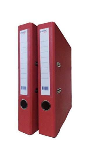 Temat 2 Pieces Fix Narrow Red Folder