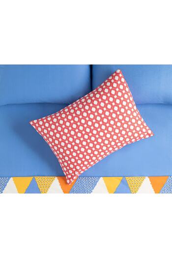 English Home Delilah Cotton Single Pillow Case 50x70 Cm Red